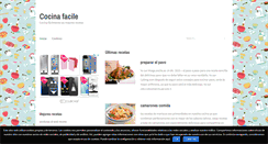 Desktop Screenshot of cocinafaciles.com